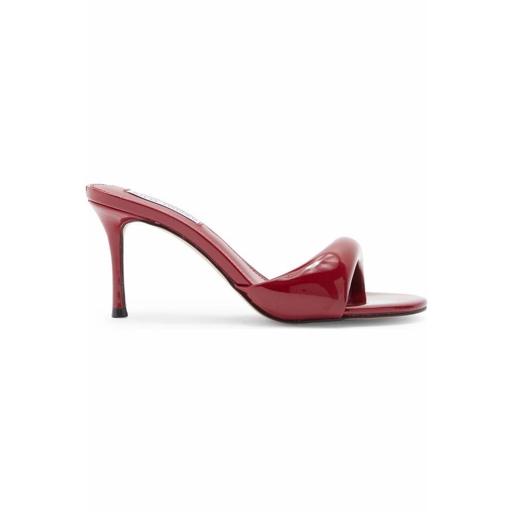 Steve Madden Pennyy Sandal In Red Patent Size US 8 $110 - Picture 4 of 14